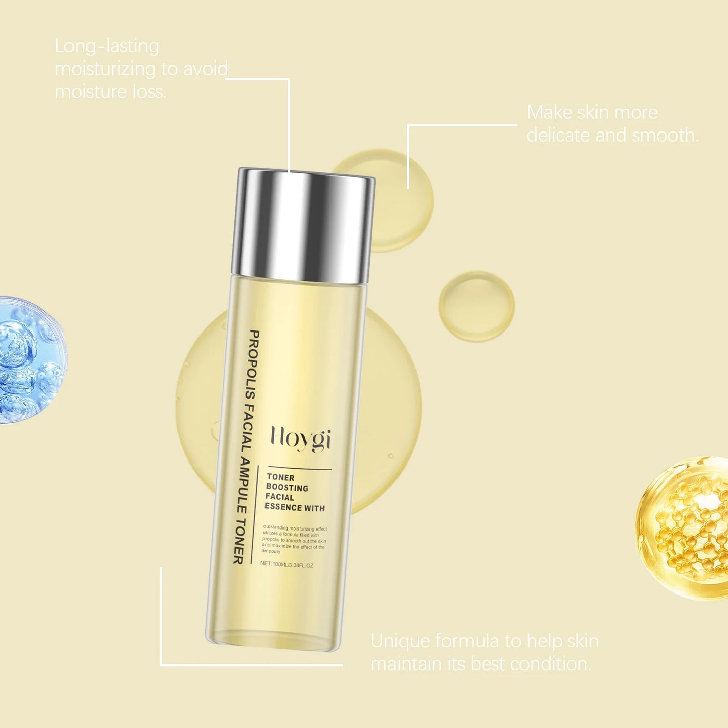 Honey Ceramide Facial Toner - Soothing & Barrier-Strengthening Essence