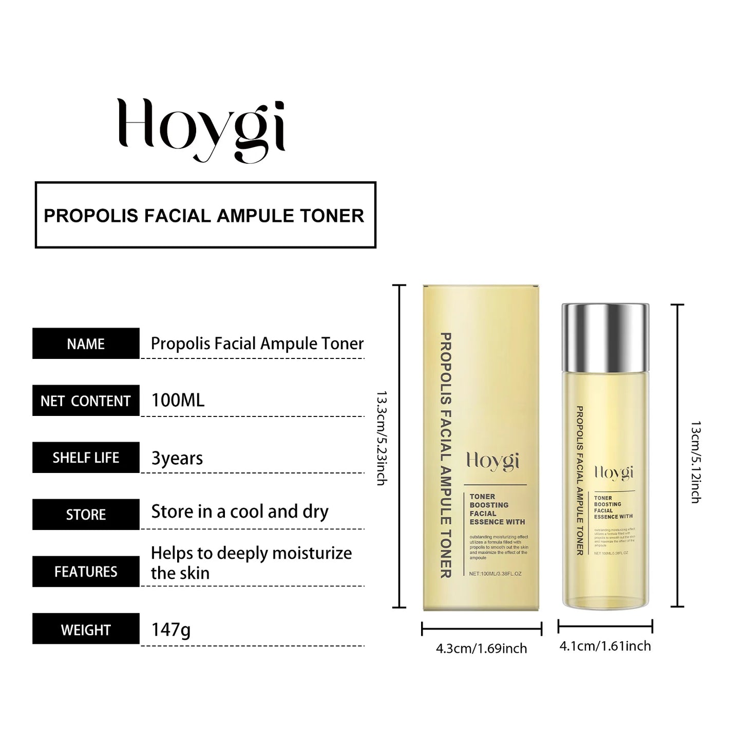 Honey Ceramide Facial Toner - Soothing & Barrier-Strengthening Essence