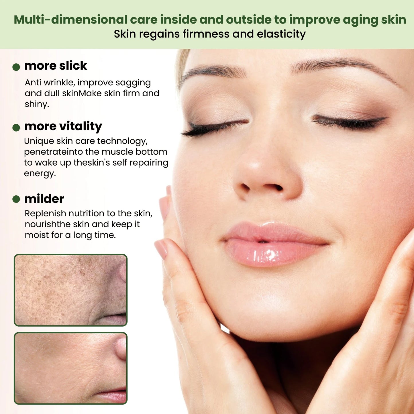 Glass Skin Ceramide Serum - Triple Bottle Hydrating & Anti-Aging Treatment