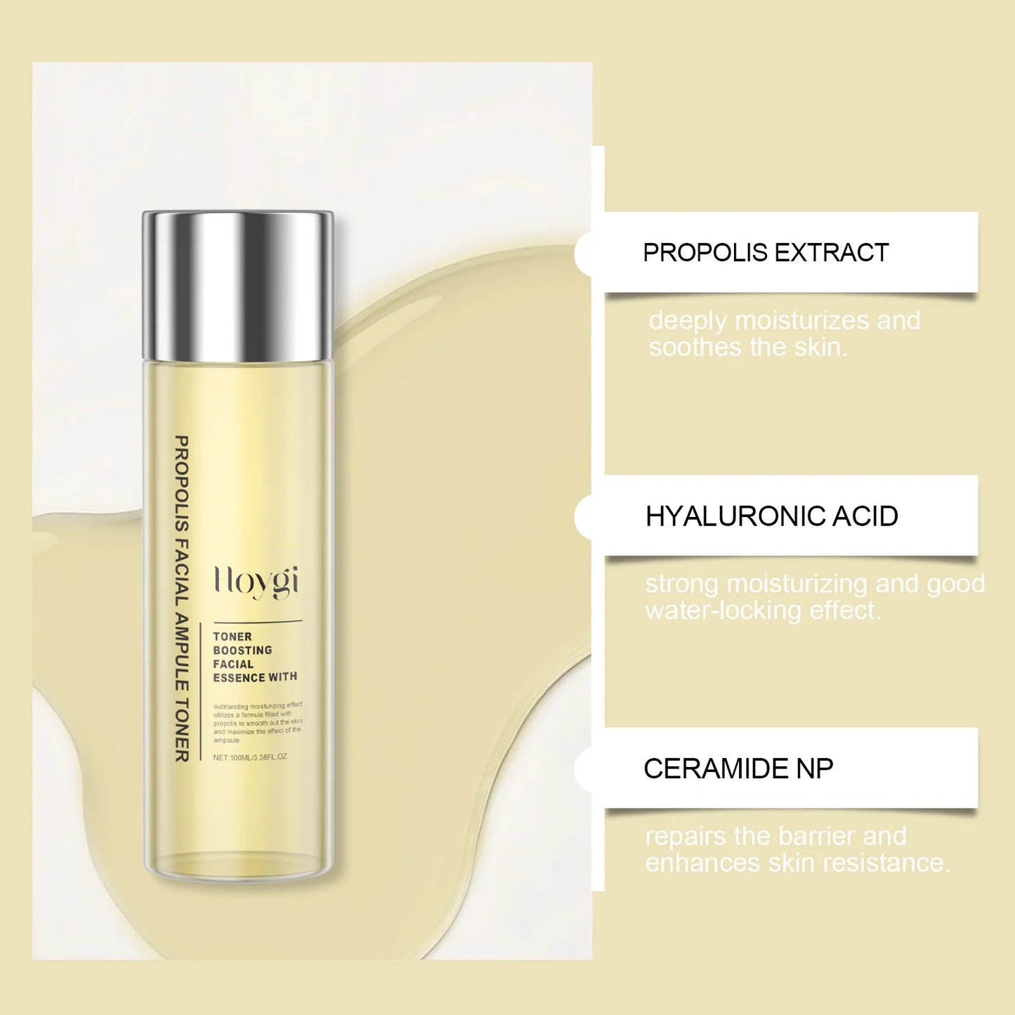 Honey Ceramide Facial Toner - Soothing & Barrier-Strengthening Essence