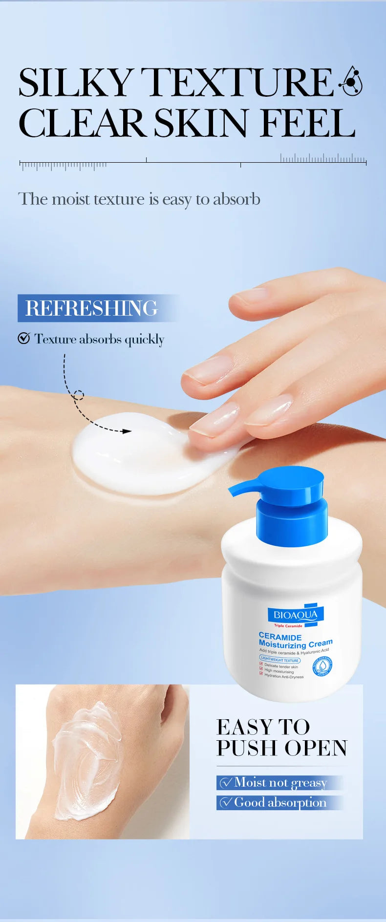 Luxe Ceramide Body Lotion - Deep Hydration for Silky Smooth Glass Skin