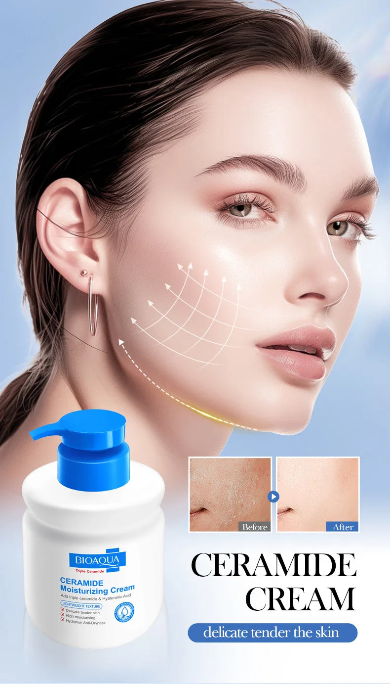 Luxe Ceramide Body Lotion - Deep Hydration for Silky Smooth Glass Skin