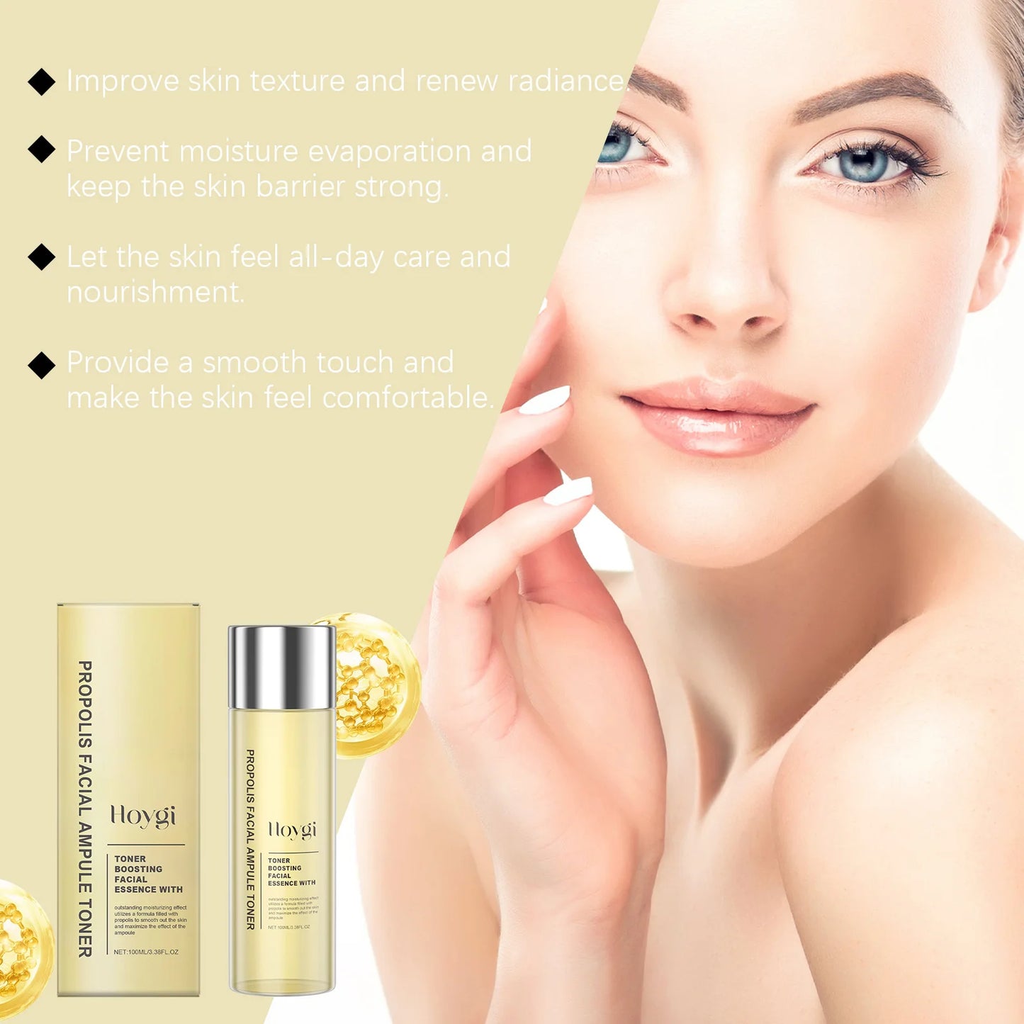 Honey Ceramide Facial Toner - Soothing & Barrier-Strengthening Essence